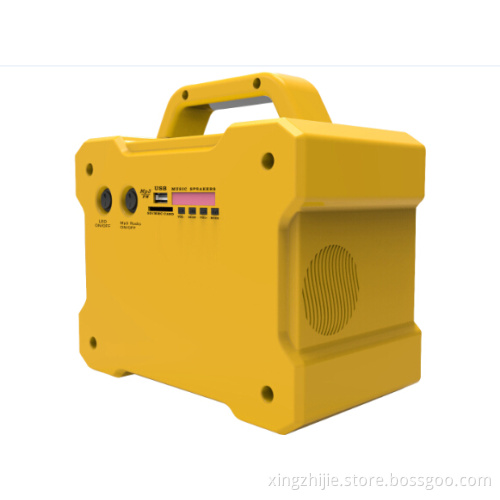 New model home and outside solar lighting system